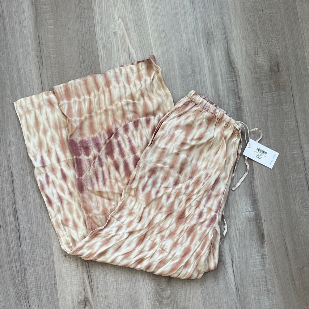 Dusk Sky Tie Dye Pant mauve